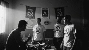 membros com a camisa do foro de sao paulo pt pcc e farc reunidos planejando tomar o poder deve ter acxtizr4ng0zomzma1nw 2