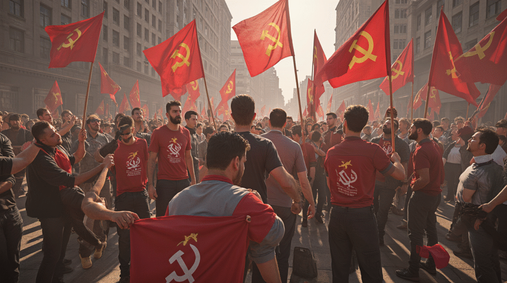 membros com a camisa do foro de sao paulo pt pcc e farc reunidos planejando tomar o poder deve ter vc6v4bp9pwl41cpocl7z 2